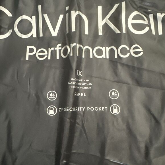 Calvin Klein Performance Women's Plus Size Hooded Faux-Fur-Trim Quilted Coat 1X - Picture 9 of 11